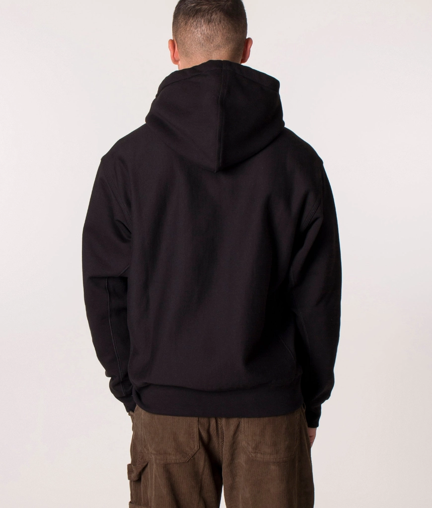 Carhartt WIP Mens Relaxed Fit American Script Hoodie